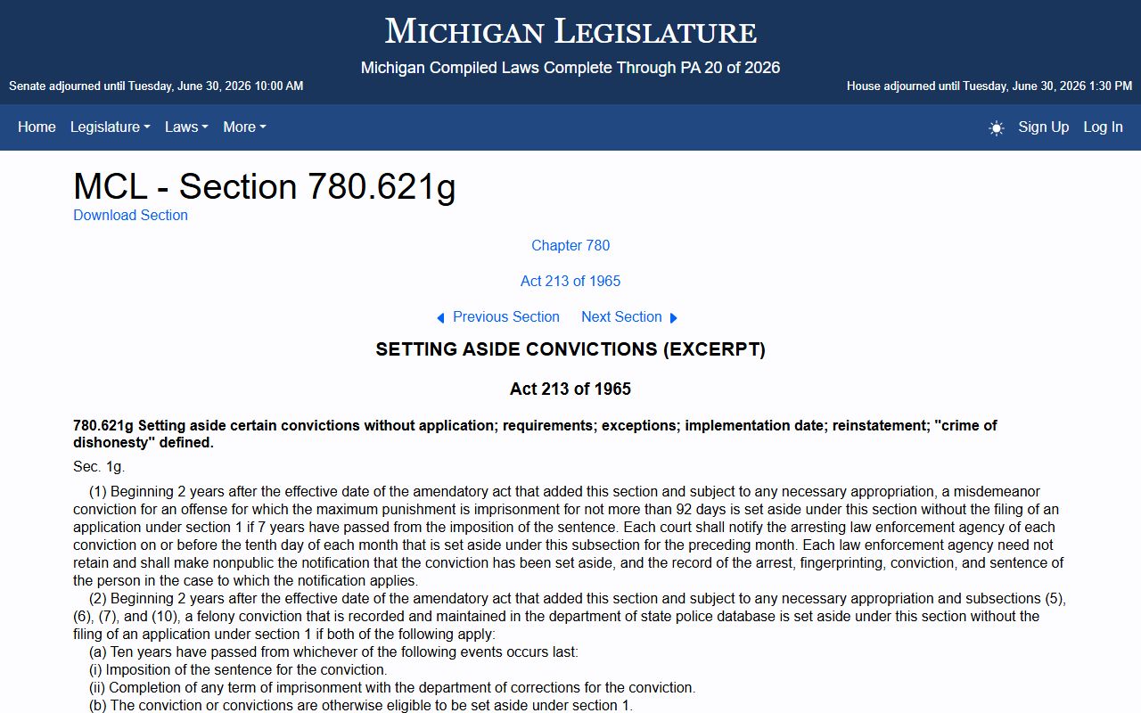 Alpena County criminal court records