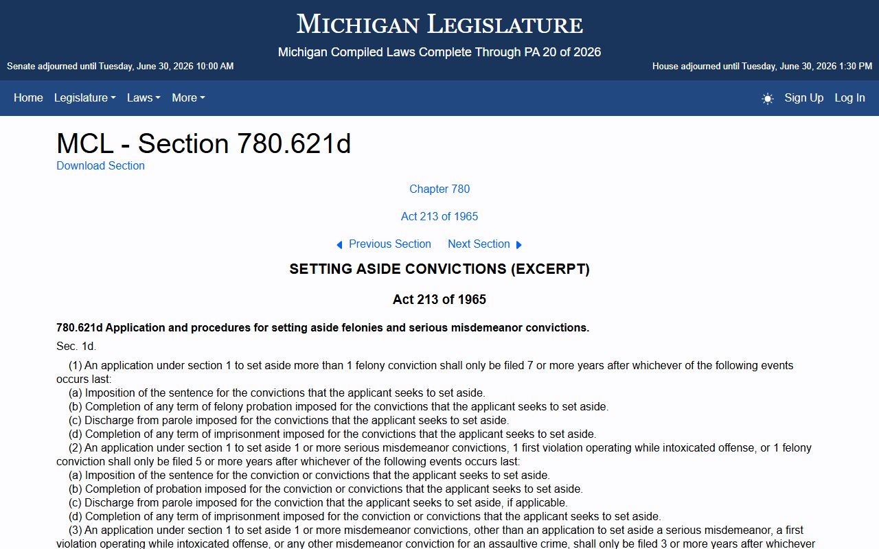 Alpena County criminal court records