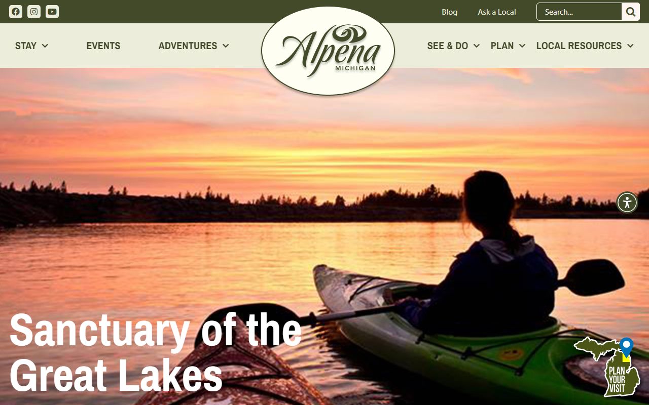 Alpena visitor bureau county context for Alpena County court records